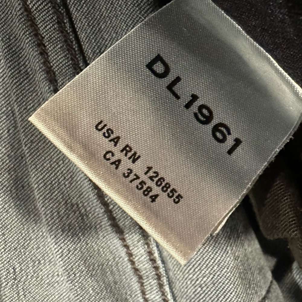 Like New! DL1961 Dark Blue Men's Jeans 33/34 Performance Nick Slim - Picture 4 of 5
